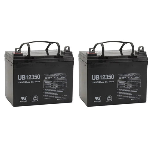 &#8220;UPG 12V 35Ah Battery Burke Mobility Passport Scout, Scout M &#8211; 2 Pack&#8221;